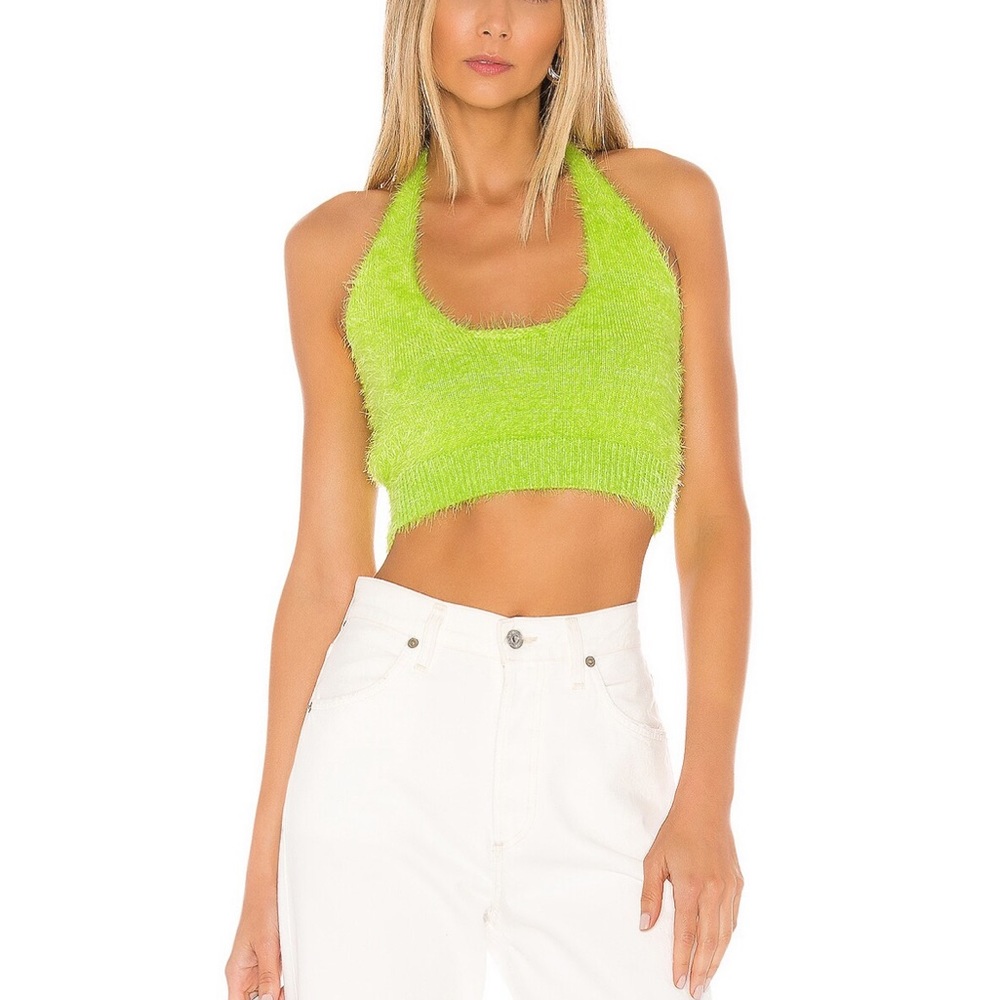 Kimber Knit halter top | Revolve